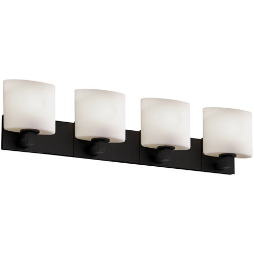 Fusion LED 35.25 inch Matte Black Bath/Vanity Wall Light