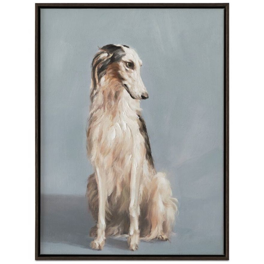 Blue 24 X 18 inch Framed Painting