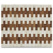 Tia 9 inch White and Natural Boxes, Set of 2