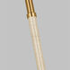 AERIN Remy 1 Light 16 inch Burnished Brass Pendant Ceiling Light