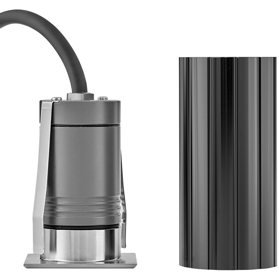 Sparta Dot 12v 4.00 watt Stainless Steel Landscape Button Light, Square