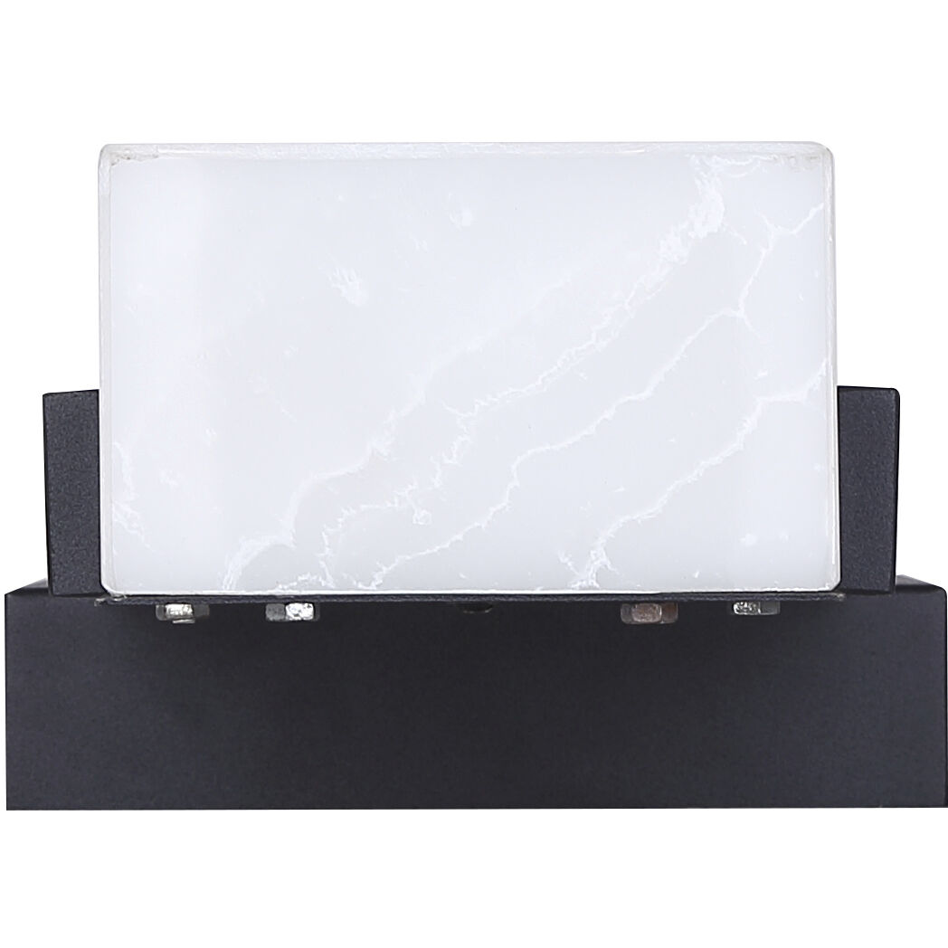 Cam LED 6 inch Black Outdoor Lantern