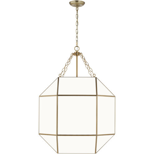 Suzanne Kasler Morrison 4 Light 23.25 inch Satin Brass Pendant Ceiling Light