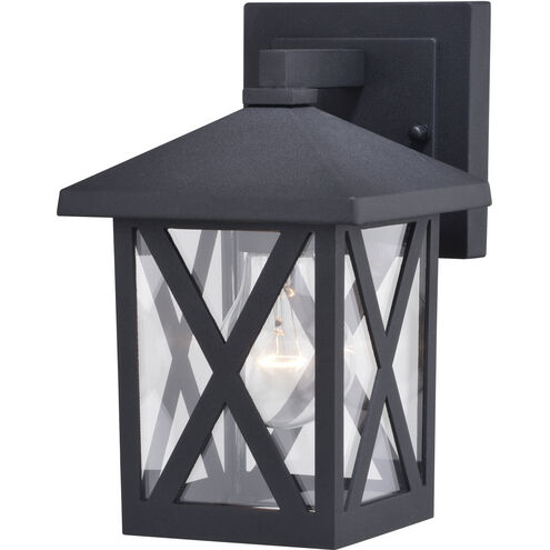 Rockford LED 8.75 inch Textured Black Outdoor Wall