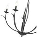 Charlize 5 Light 29.5 inch Matte Black Chandelier Ceiling Light