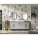 Millie 84 X 35 inch Grey Bathroom Vanity Cabinet