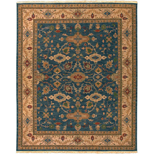 Nigel 120 X 96 inch Deep Teal Rug, Rectangle