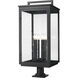 Hartwell 6 Light 34.75 inch Sand Black Outdoor Pier Mounted Fixture