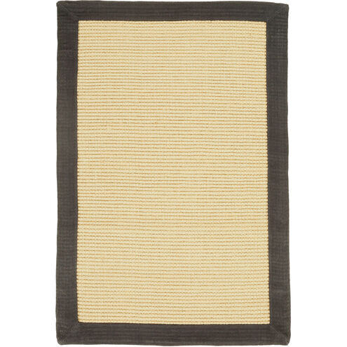 Soho 36 X 24 inch Tan, Black Rug