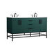 Eugene 60 X 22 X 33.5 inch Green Vanity Sink Set
