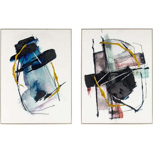 Raquel Modern Abstract 31.5 X 23.6 inch Wall Art Print