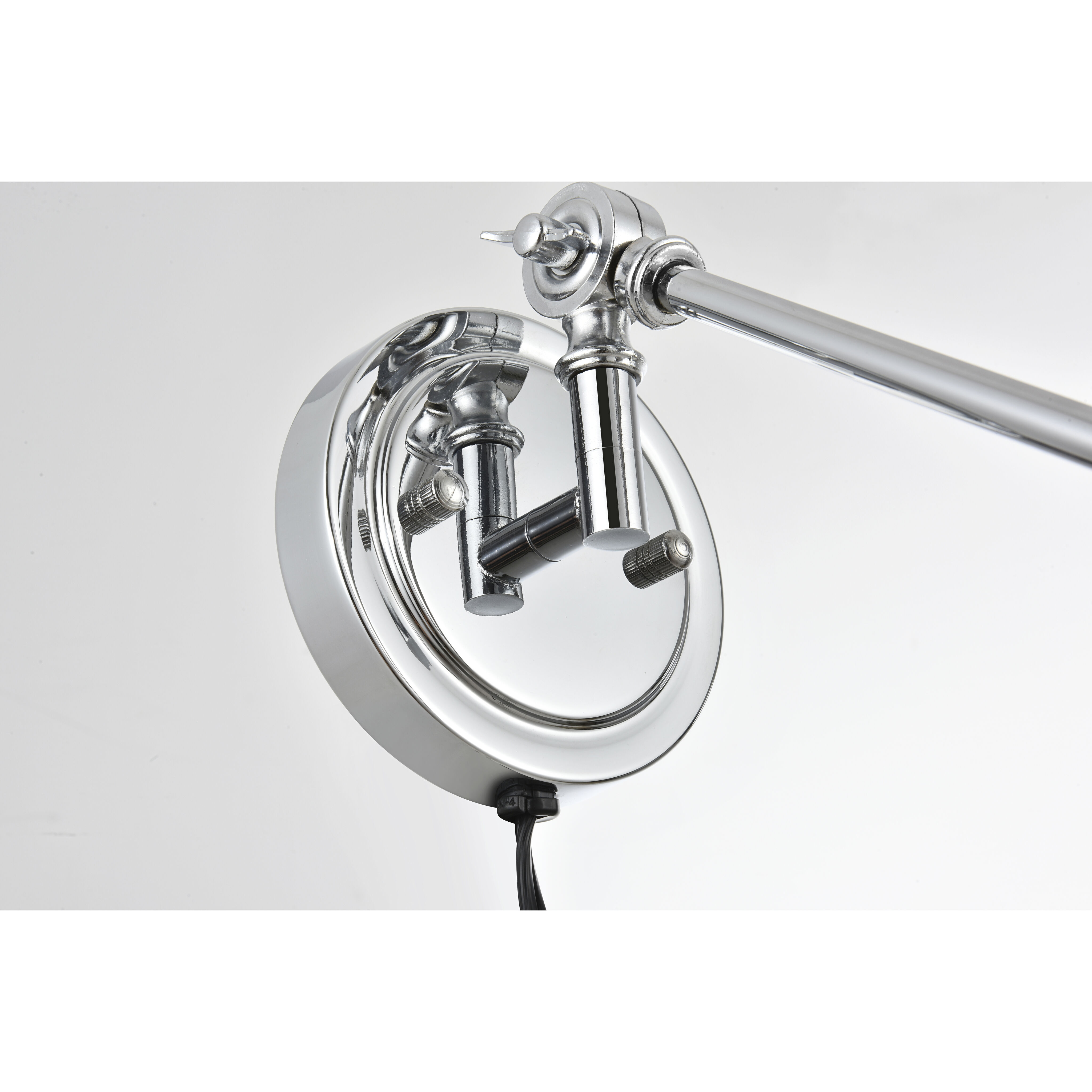 Van 1 Light 6 inch Chrome Plug In Wall Sconce Wall Light