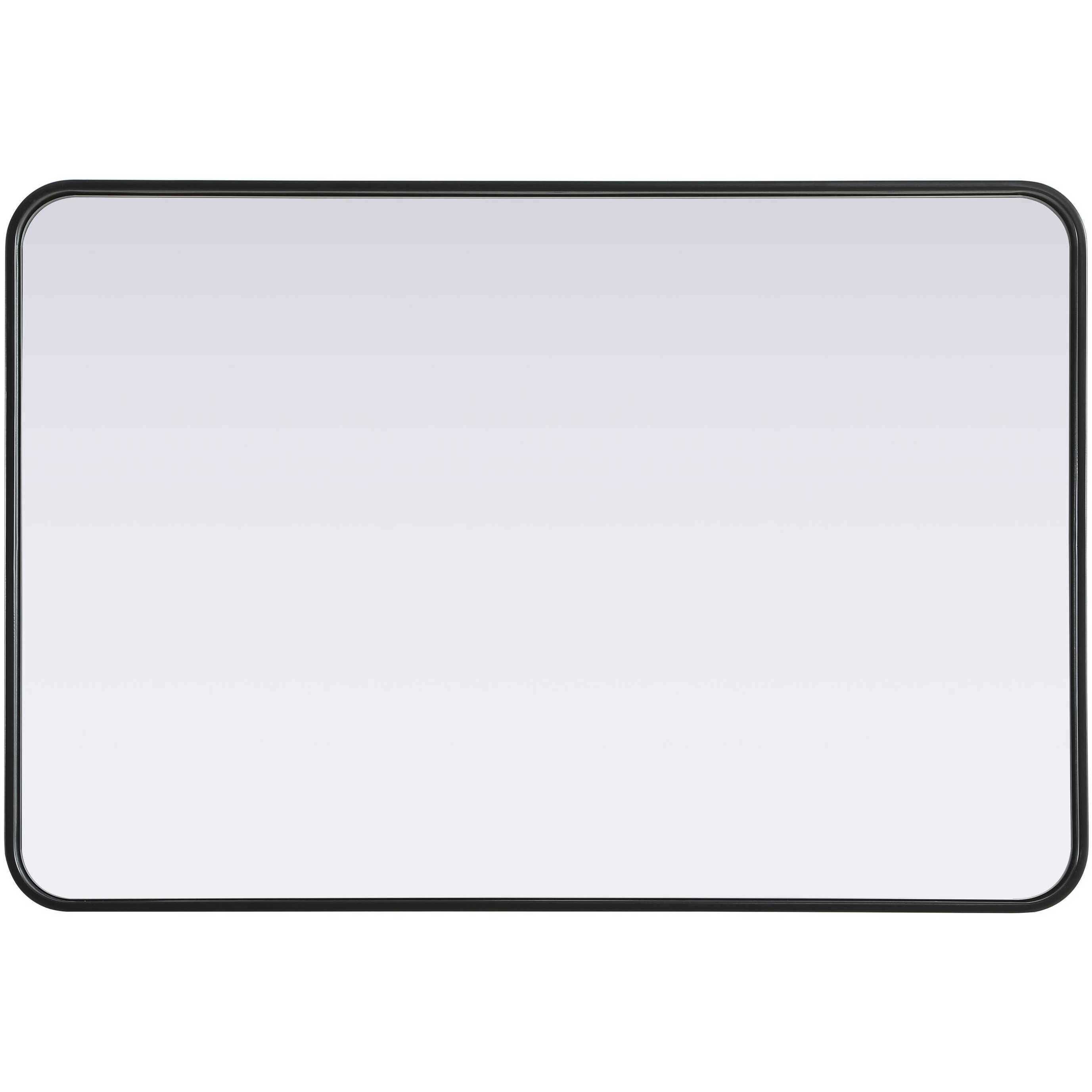 Remy 40 X 27 inch Black Mirror