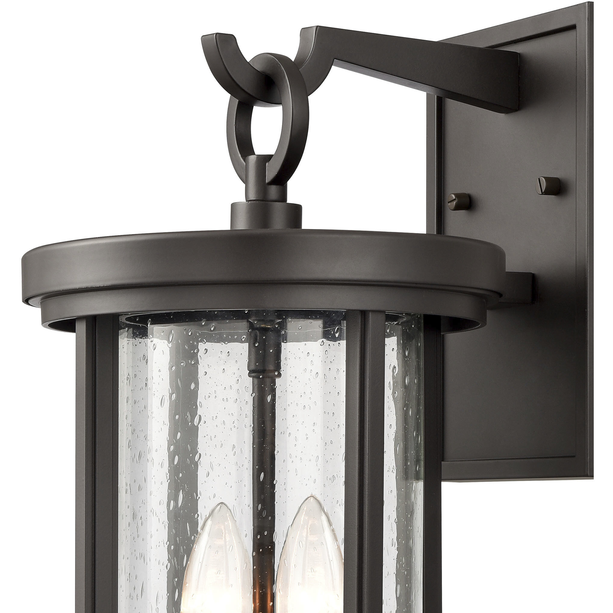 Elk Brison Oil Rubbed Bronze 2 Light Outdoor Wall Sconce 89381 2