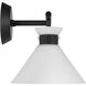 Drew & Jonathan Belcarra 2 Light 17.25 inch Midnight Black Wall Bath Fixture Wall Light