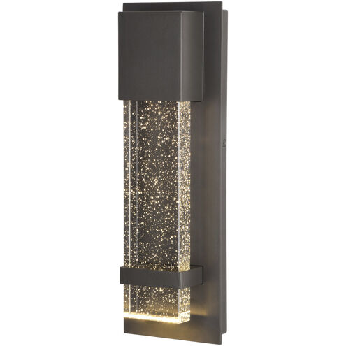 Wabash LED 13.75 inch Mystic Pewter Outdoor Wall