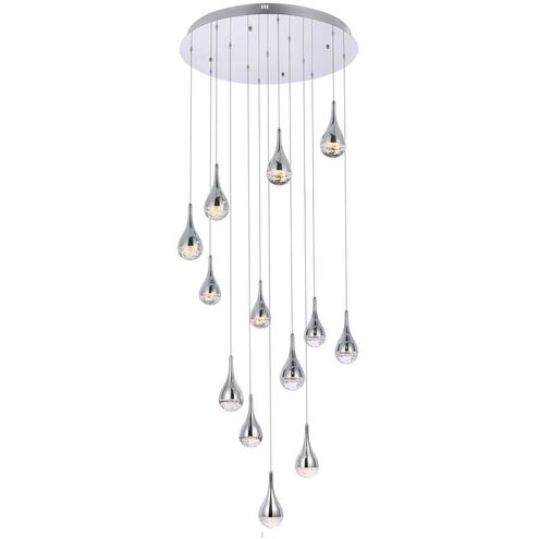Amherst 13 Light 30 inch Chrome Chandelier Ceiling Light