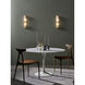 Avignon 2 Light 4.96 inch Antique Brass ADA Interior Wall Light