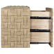 Weave 72.5 X 23 inch Bleached Walnut Sideboard