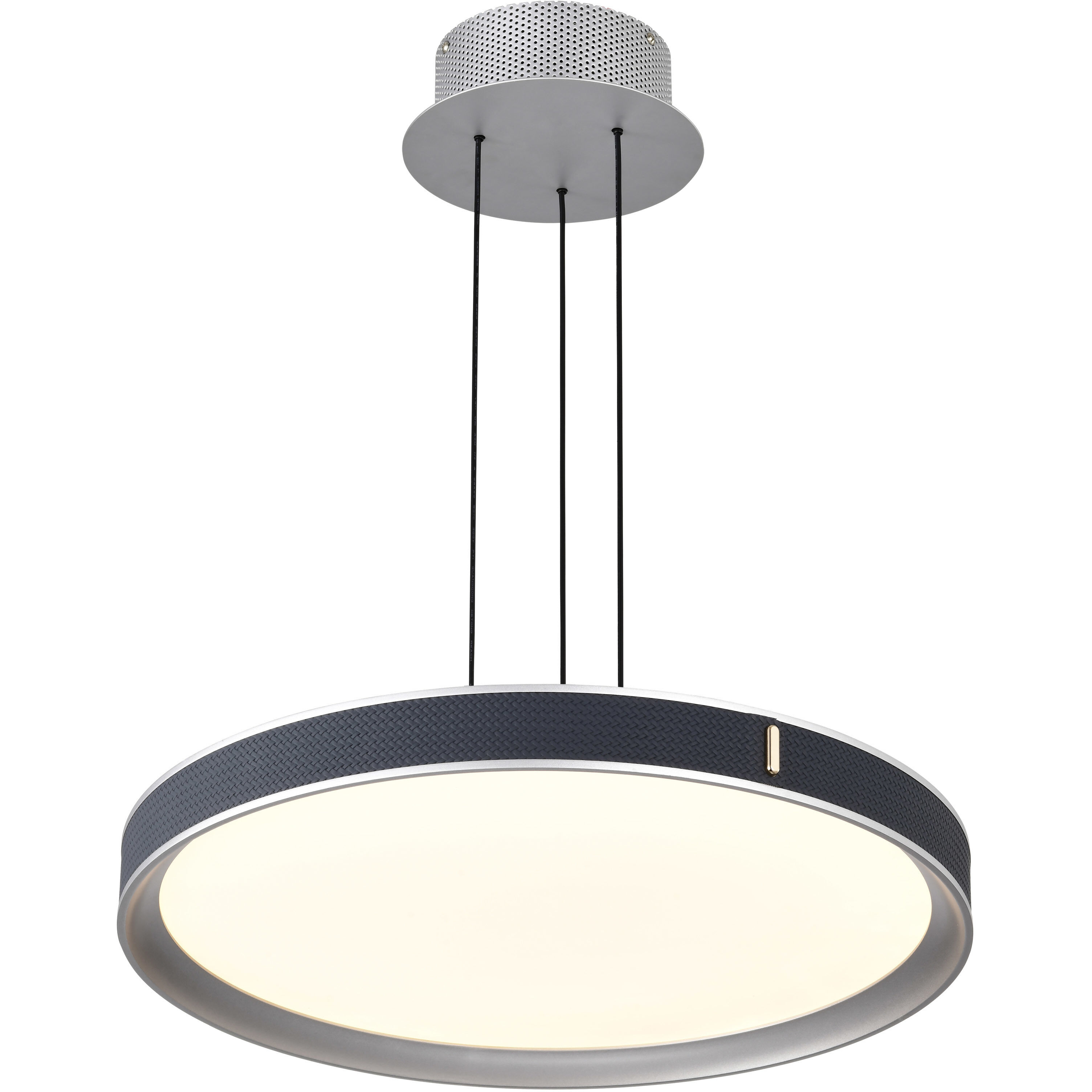 Bandon LED 19.5 inch Gray Pendant Ceiling Light