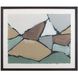 Abstract Collection Green Framed Art