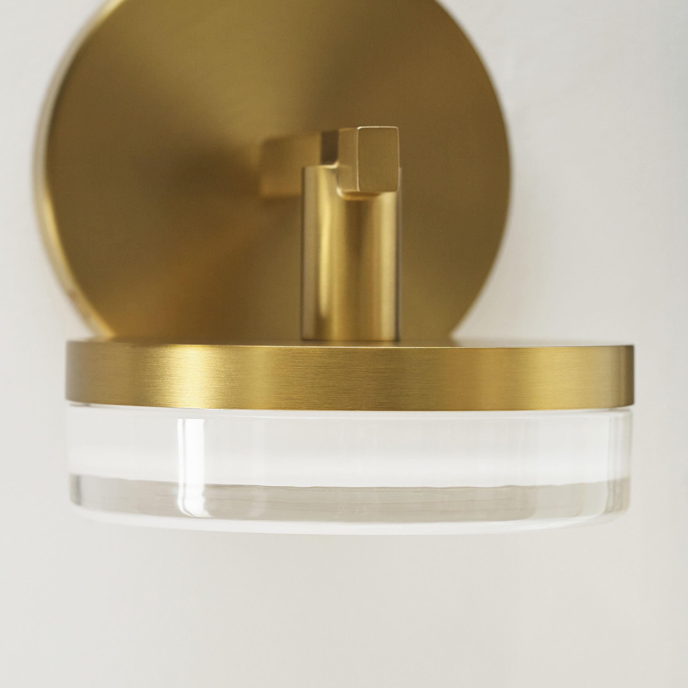 Sean Lavin Khan Sconce Wall Light in Burnished Brass