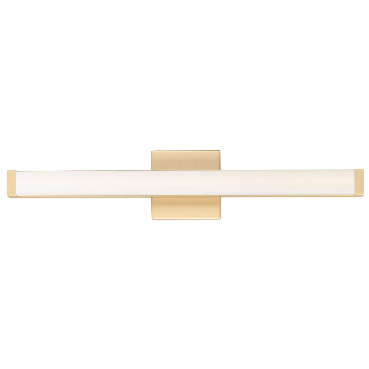 Spec Vanity LED 24 inch Gold Bath Vanity Wall Light