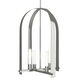 Triomphe 4 Light 17 inch Sterling Pendant Ceiling Light