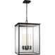 C&M by Chapman & Myers Freeport 4 Light 19.5 inch Heritage Copper Outdoor Pendant