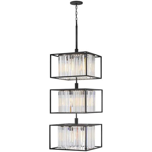 Giada LED 20 inch Black Indoor Foyer Light Ceiling Light