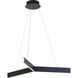 Canada LED 27 inch Black Pendant Ceiling Light