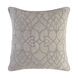 Dotted Pirouette 18 X 18 inch Medium Gray and Charcoal Throw Pillow