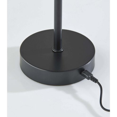 Benji 13.63 inch 1.50 watt Black LED Cordless Table Lamp Portable Light