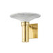 Brann 1 Light 9.5 inch Aged Brass Wall Sconce Wall Light