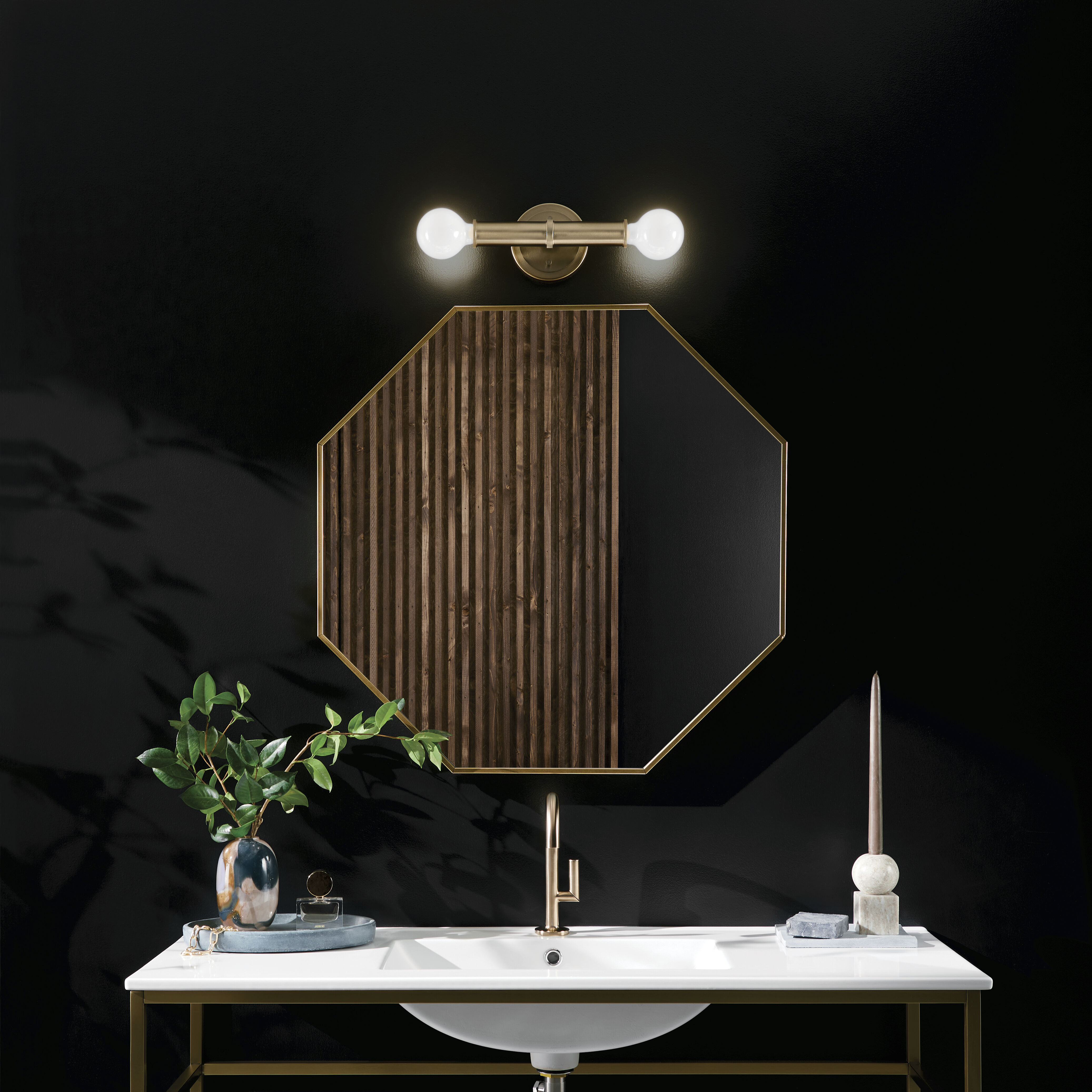 Torche LED 5 inch Champagne Bronze Wall Sconce Wall Light