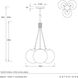 Trinity 3 Light 19 inch Heritage Brass Chandelier Ceiling Light
