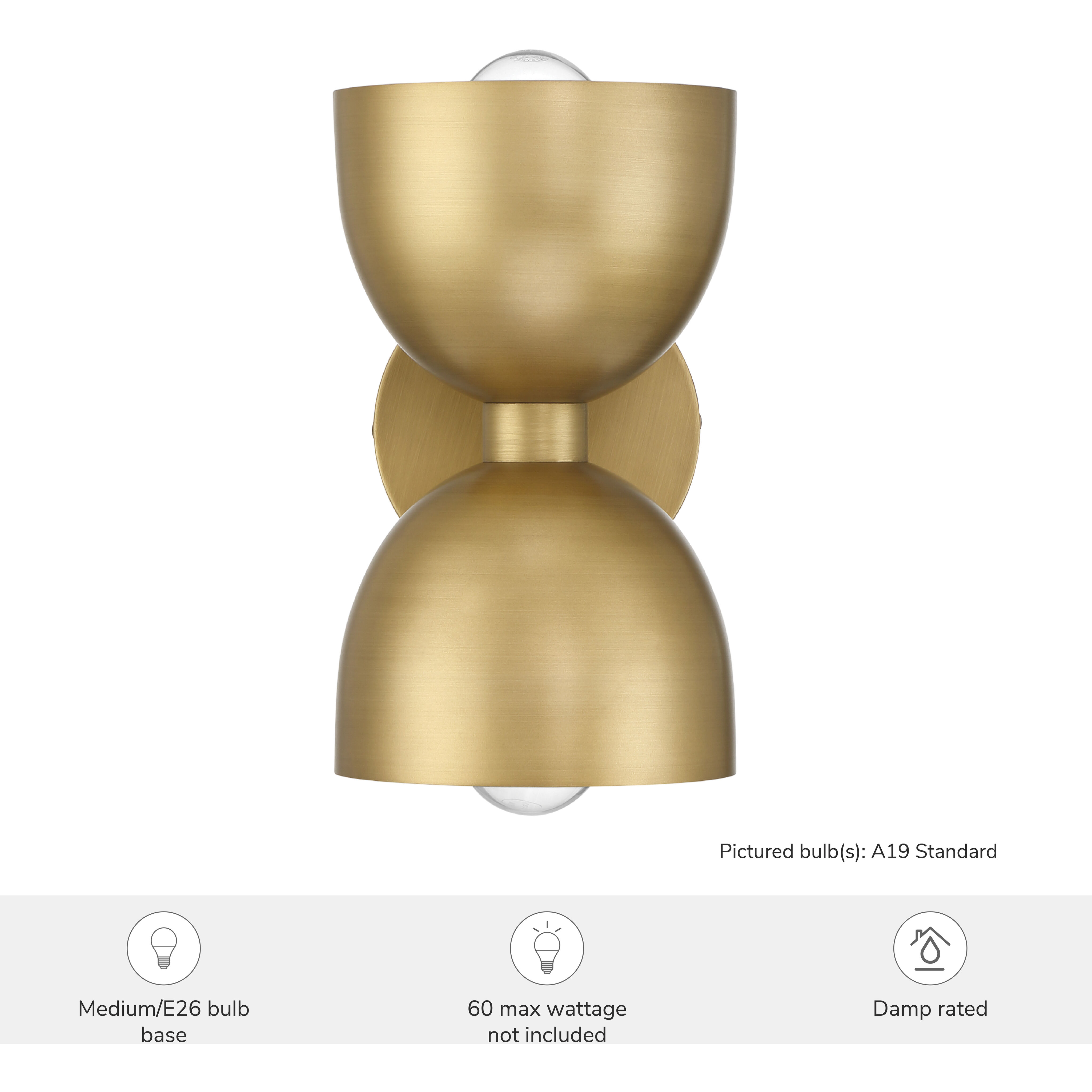 Erling Wall Sconce Wall Light, Medium