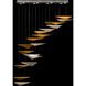Volo 8 Light 60.5 inch Silver Pendant Ceiling Light