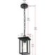 Venango 1 Light 6 inch Black Outdoor Pendant