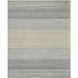 Romano 90 X 60 inch Sterling Grey/Sage Handmade Rug in 5 x 7.5