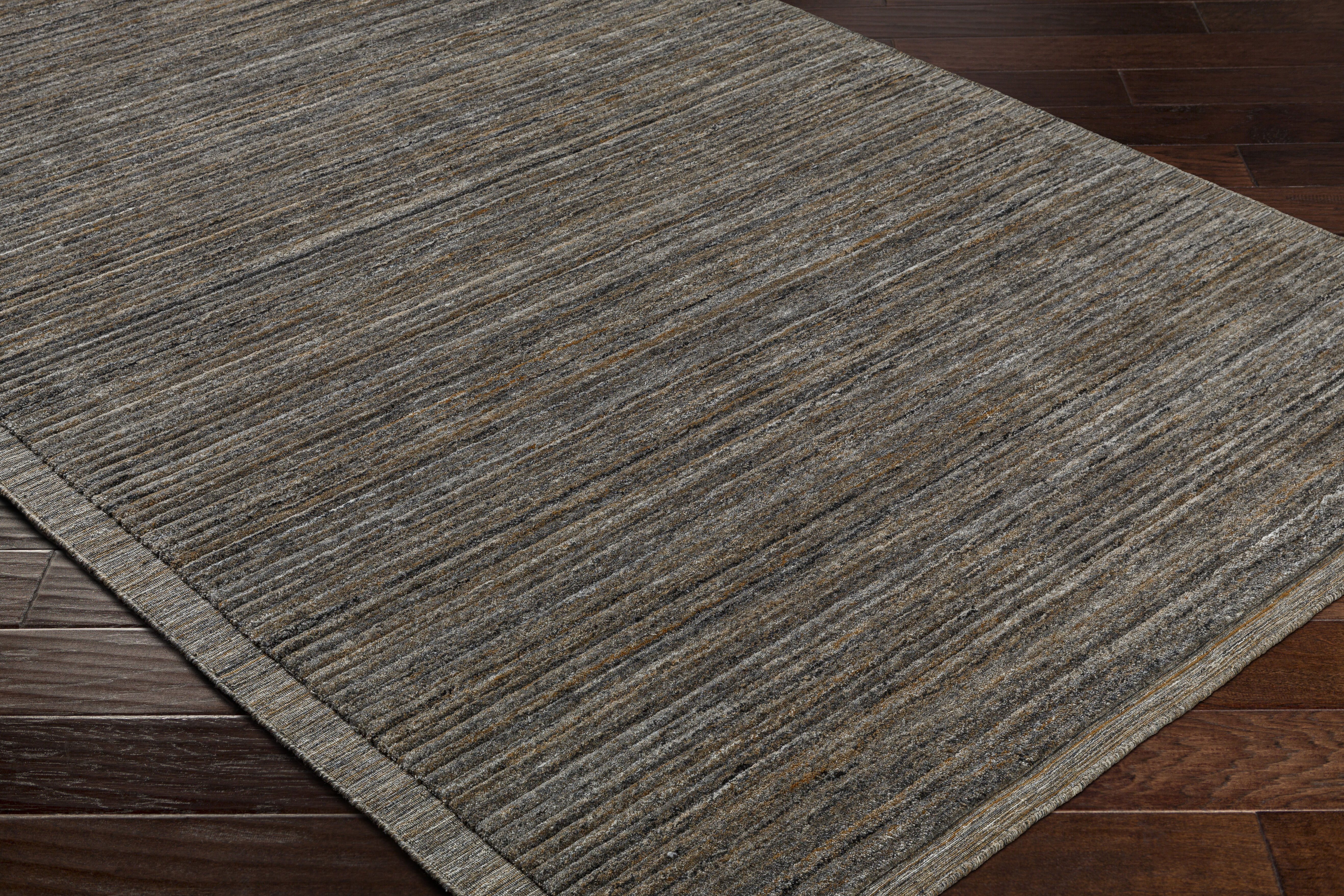 Yasmin 96 X 30 inch Dark Brown Rug, Runner