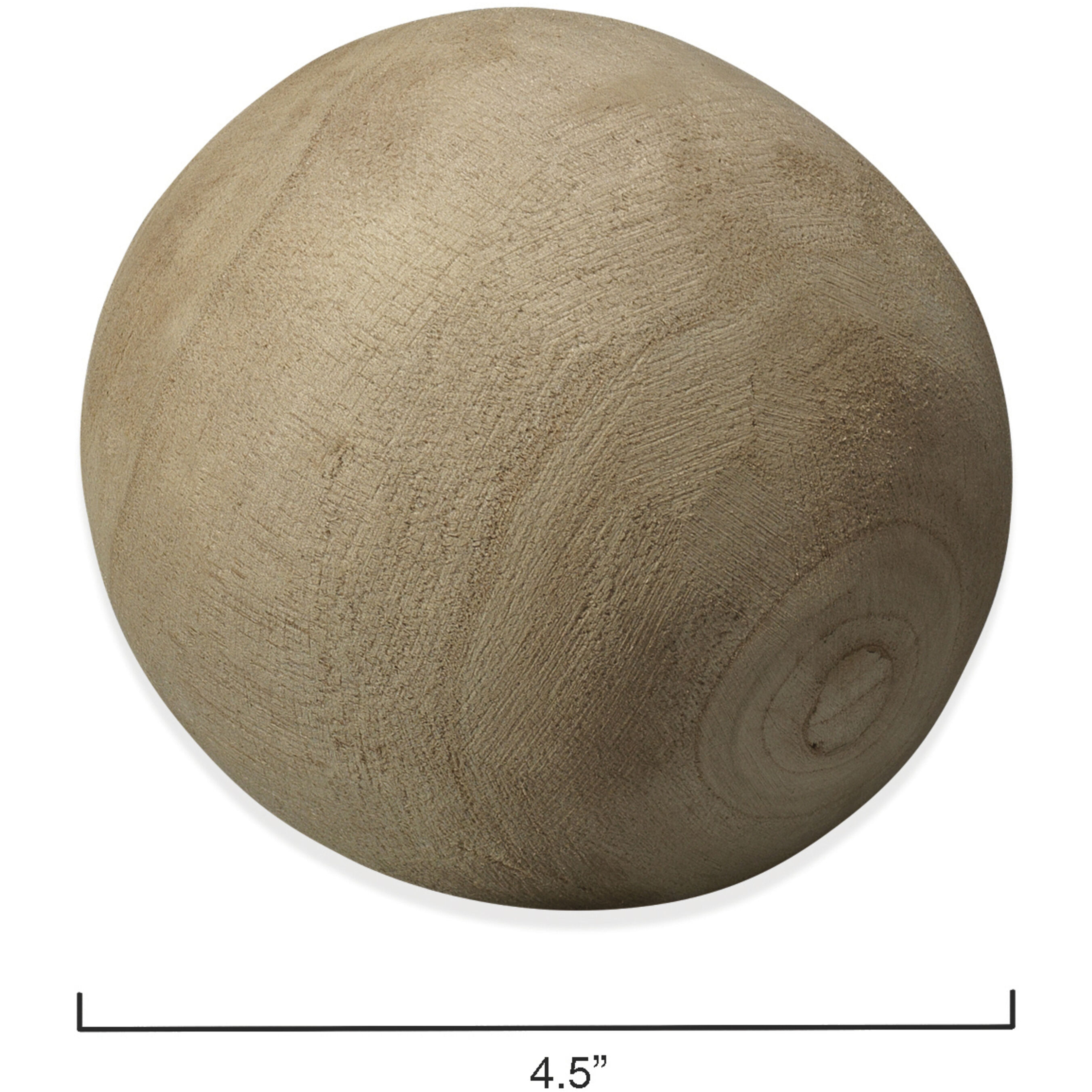 Malibu Natural Wood Wood Balls, Set of 3