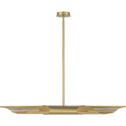 Umura Linear Chandelier Ceiling Light in Gold