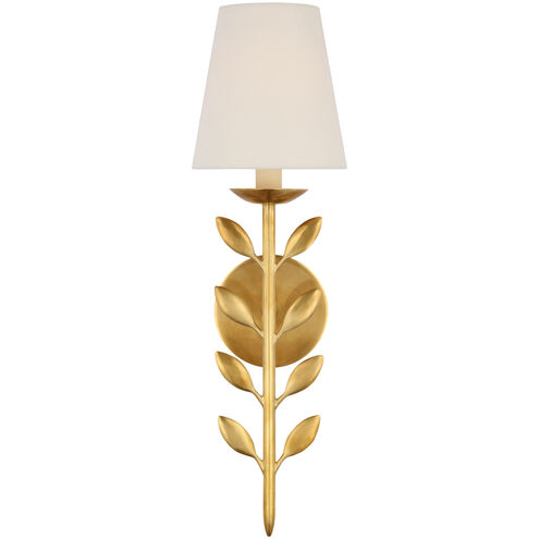 Julie Neill Eden2 LED 5.75 inch Hand-Rubbed Antique Brass Sconce Wall Light