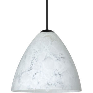 Mia 1 Light Black Cord Pendant Ceiling Light