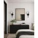Blossom LED 10.5 inch Black Wall Sconce Wall Light