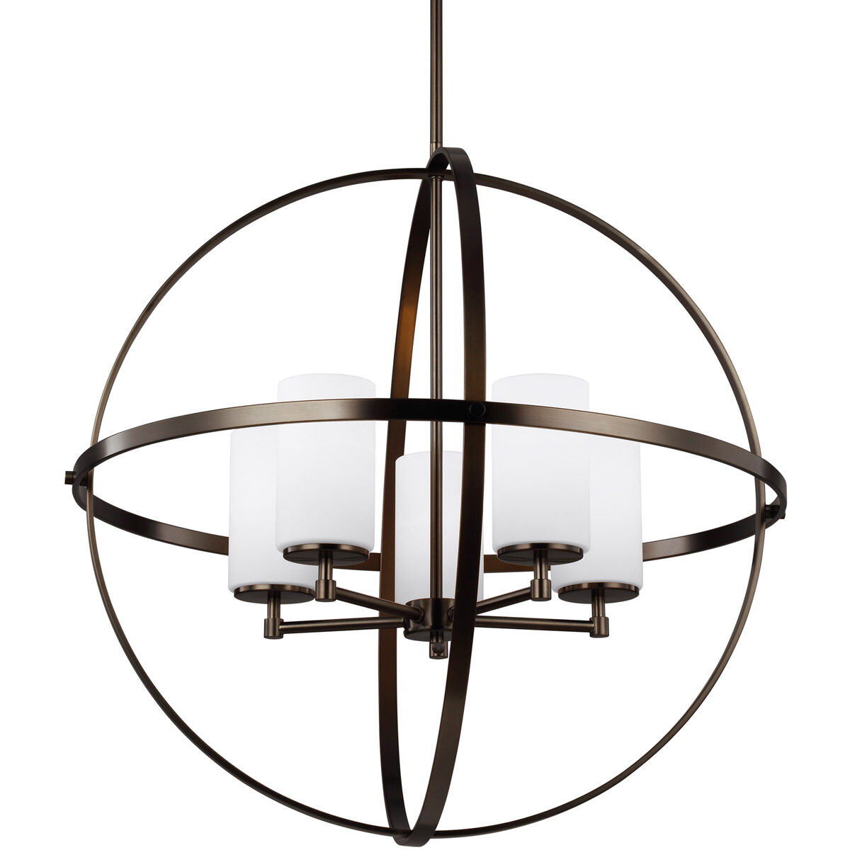 Alturas 5 Light 27.25 inch Brushed Oil Rubbed Bronze Chandelier Ceiling Light