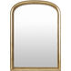 Nalanda 42 X 30 inch Gold Mantel Mirror
