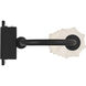 Geode 4 Light 27 inch Matte Black Outdoor Wall Light