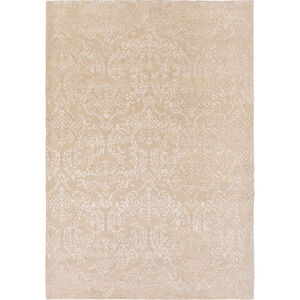 Etienne 108 X 72 inch Neutral Area Rug, Wool, Bamboo Silk, and Cotton